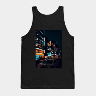 Busy Nights (Orange and Teal edition) Tank Top